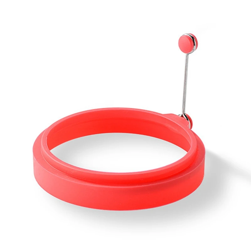 

Silicone Egg Rings Insulation Non-Stick Silical Gel Egg and Pancake Ring Mould Perfect Fried Egg Ring Cooking Rings Mold Tool
