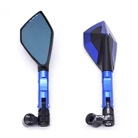 1pair unique motorbike mirrors practical cool side mirrors cnc rear view side mirrors for off road vehicle mirrors