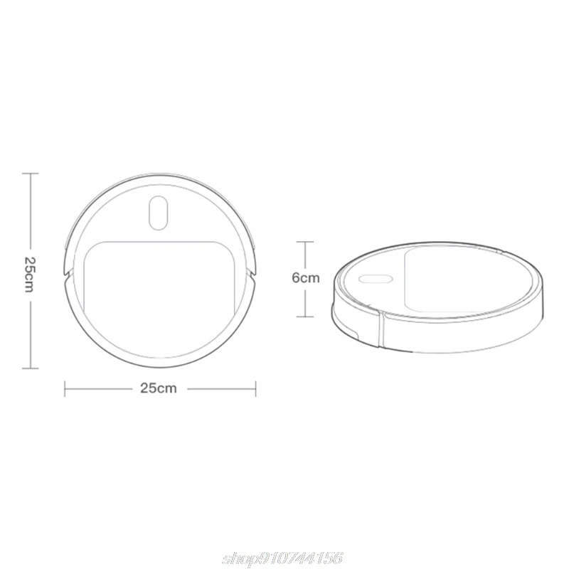 

Three in One Intelligent Robot Vacuum Cleaner Robot Vacuum Cleaner Large Cleaning Area Large Capacity D01 20 Dropshipping