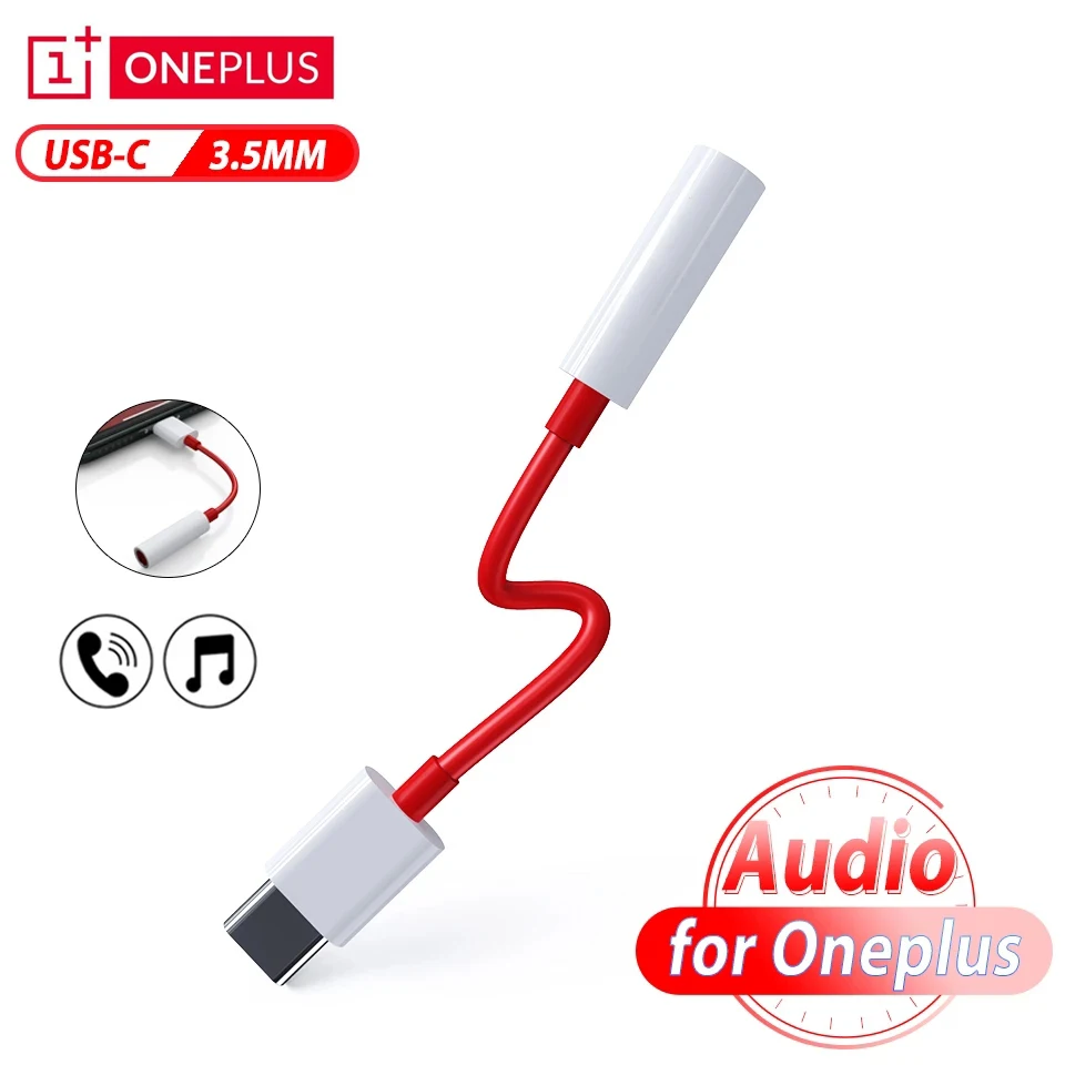 Адаптер Usbc Jack 3 5 для Oneplus Nord 8 pro 7t Usb Type C мм Aux кабель Minijack до One Plus 7 6t|Переходники и