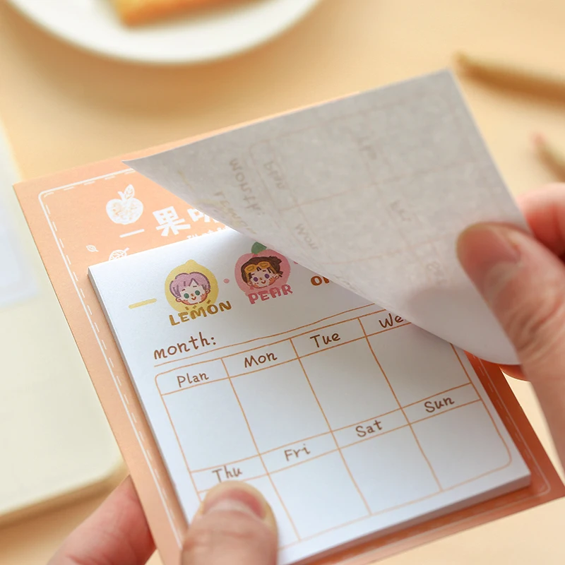 30 шт./компл. Kawaii Memo Pad милые Липкие заметки чтобы сделать список отправить его