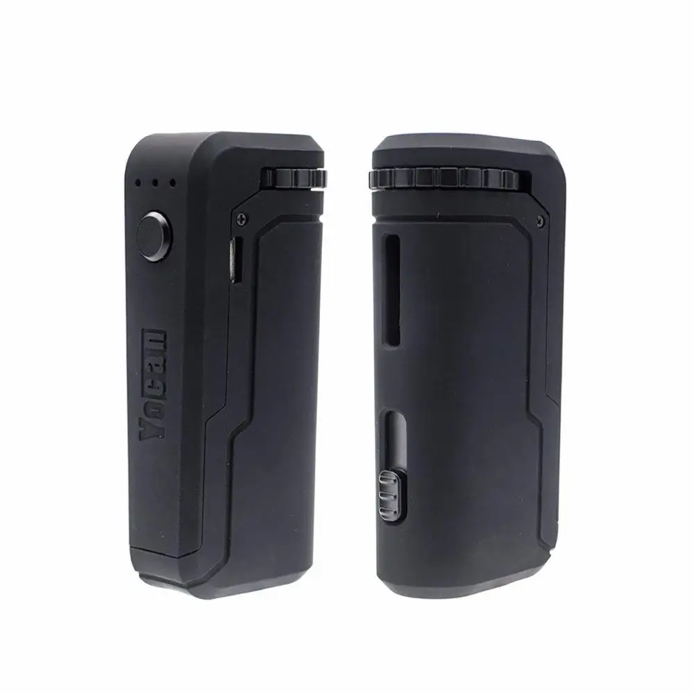 Для YOCAN UNI 510 батарея с регулируемой тележкой размер 650 мАч черный, красный, белый, синий пепельница для автомобиля Чистка автомобиля авто аксессуары 8Z - Название цвета: Серебристый