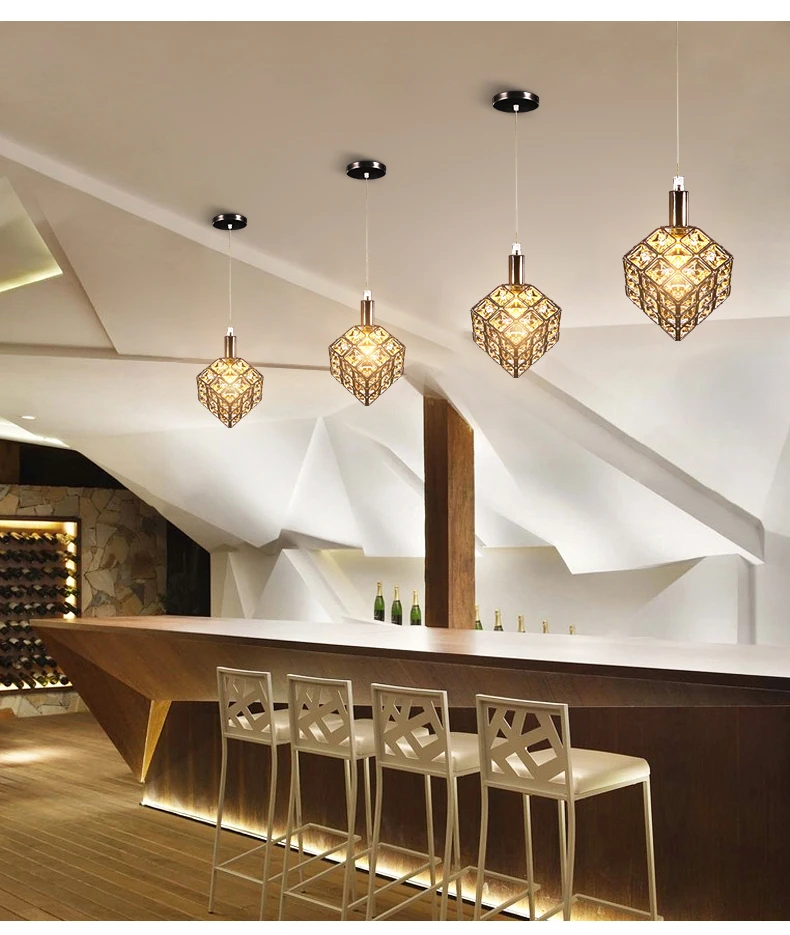 Креативный кристалл droplight Сферический свет инженерные огни освещение для