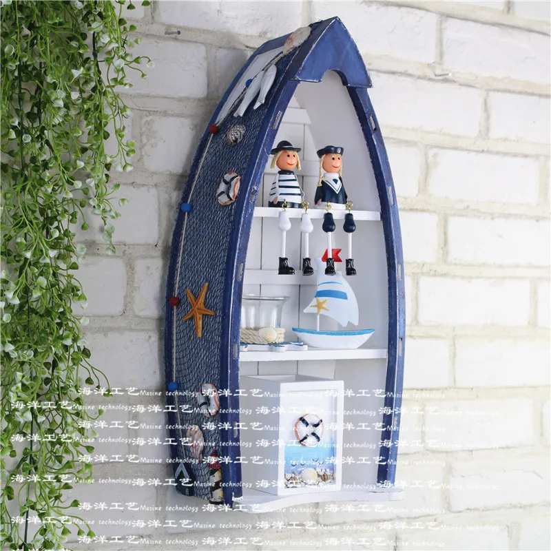 Средиземноморские шкафы украшения для гостиной морские ветрозащитные лодки