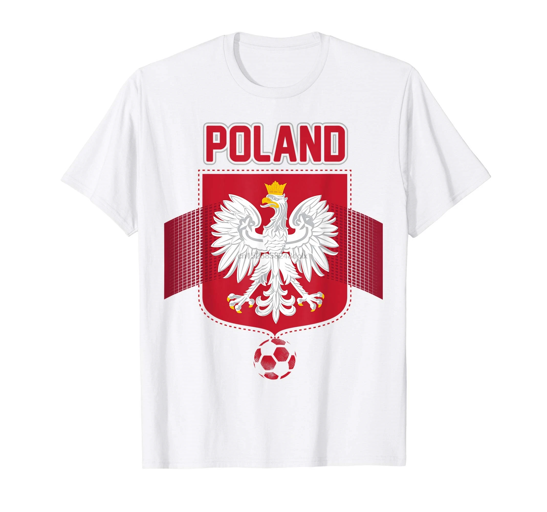 Футболка с флагом польской футбольной команды|Мужские футболки| |