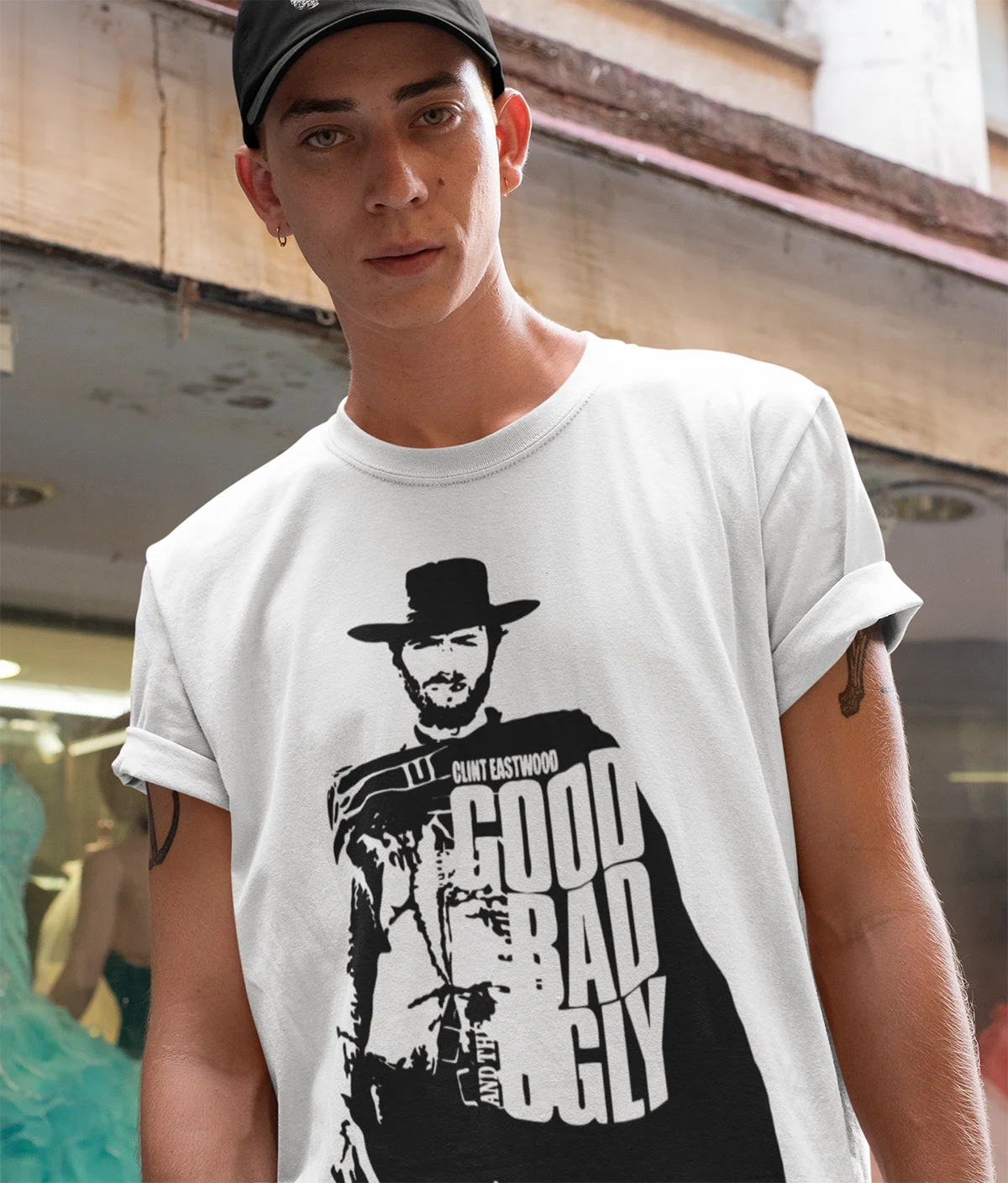 Новинка клинтские футболки Eastwood Мужская хлопковая футболка с короткими рукавами