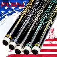 official fury store lc pool cue 11 75mm13mm tiger tip half technologia shaft professional cue stick maxis mark high end stick
