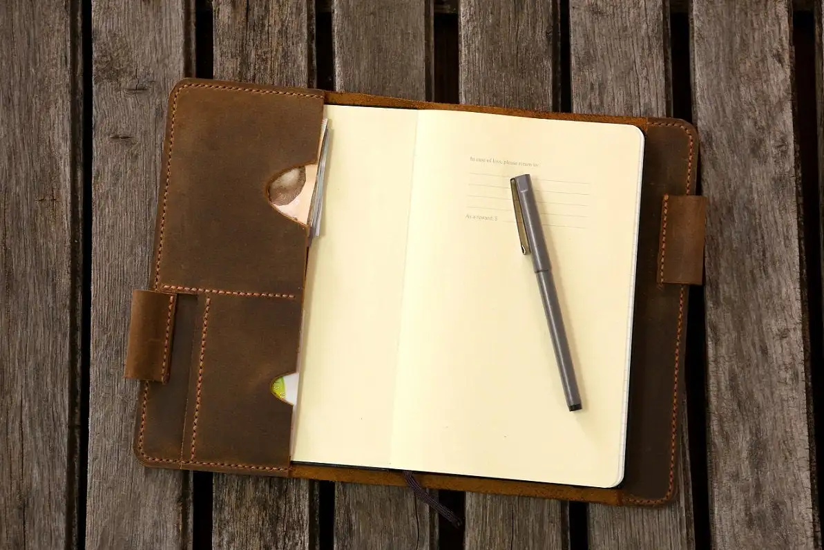 Большой Moleskine кожаный чехол/Moleskine Классический чехол для ноутбука Органайзер/большой размер Moleskine кожаный чехол, папка