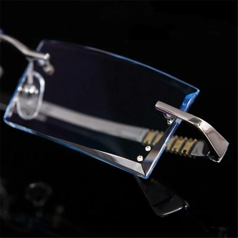 Очки без оправы очки по рецепту титановая оправа мужские Оптические при