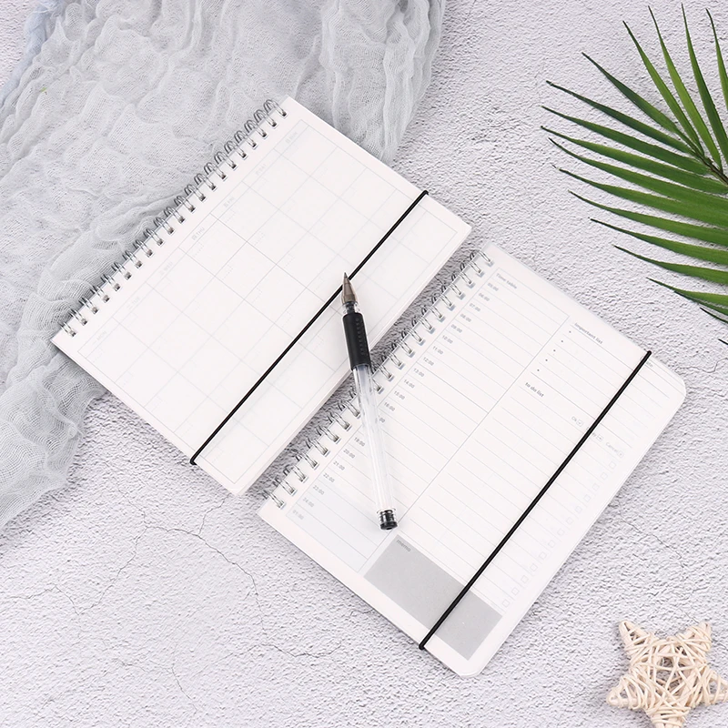 

Notebook Agenda Daily Weekly Monthly Plan Spiral Organizer Schedule Planner Supplies Teacher Planner School Office