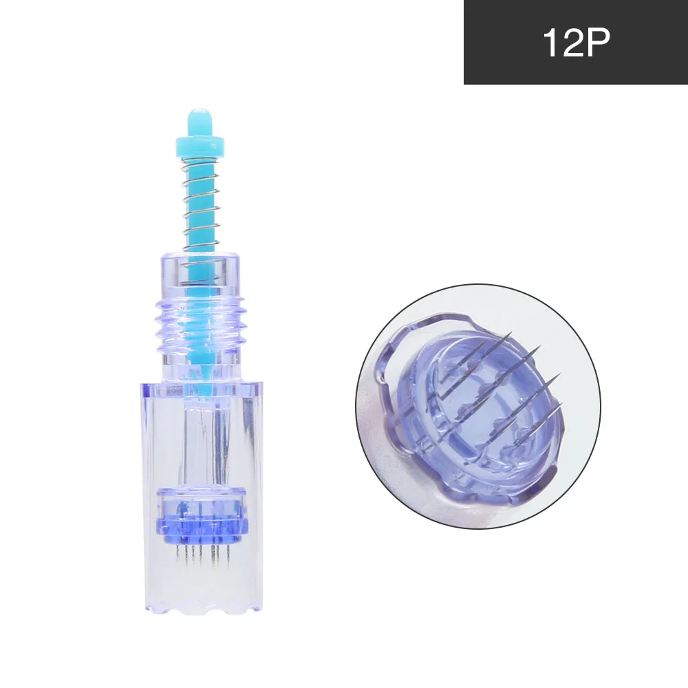 12 Pin Artmex V8 V6 V3 V1 картридж иглы 9/12/24/36/42/нано иглы, микроиглы МТС терапия системы для винтового порта машины советы - Габаритные размеры: 12 Pin