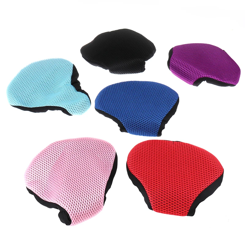 Велосипедное седло мягкий 3D чехол на сиденье велосипеда силиконовое подушка