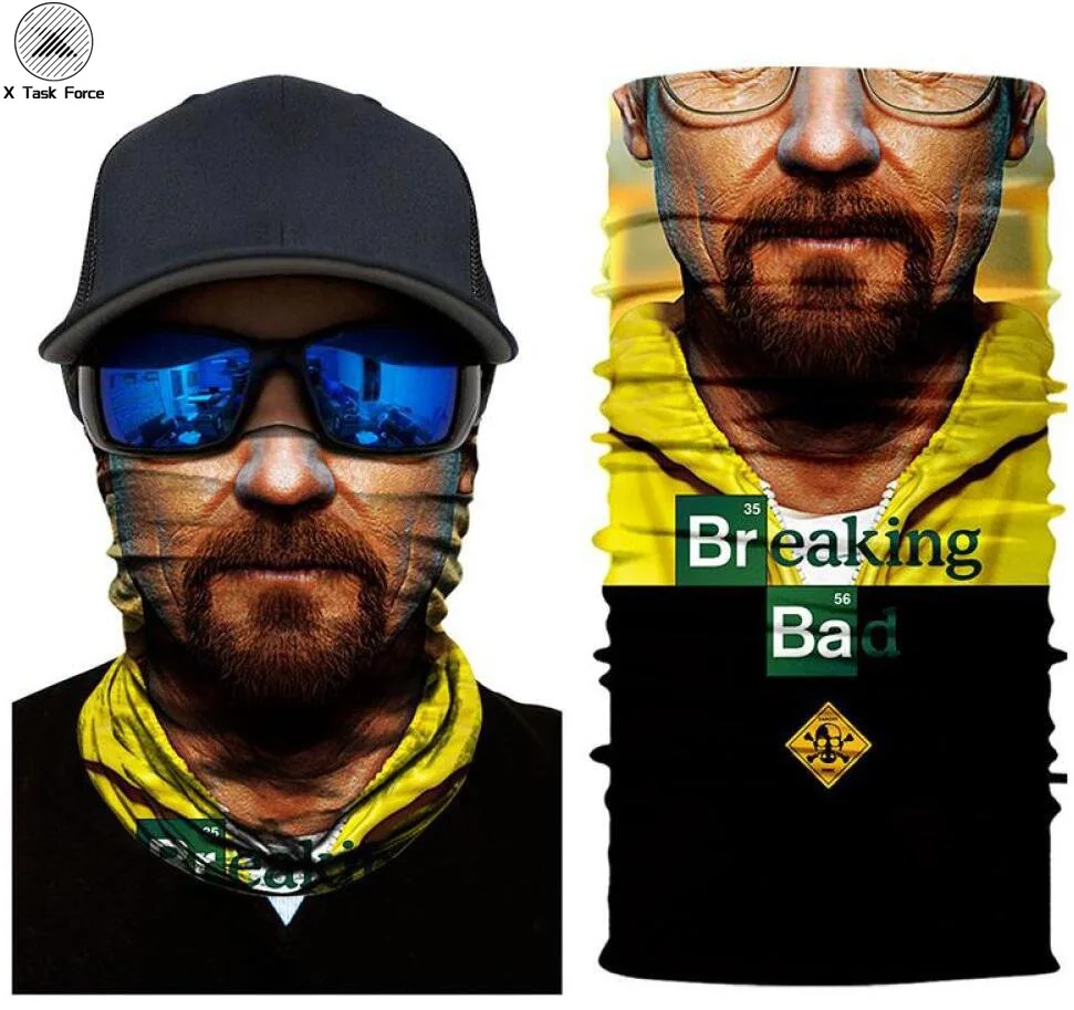 3D мотоцикл Волшебная Бандана Шарфы Braga Cuello шеи туба буффы Бесшовные Ciclismo Шеи