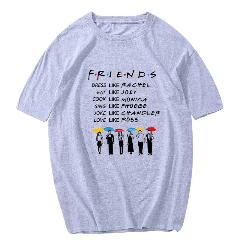 

Friends Dress Like Eat Like Funny T Shirt For Men Cotton Casual Tshirt Loose Funny Hip Hop Hipster Harajuku Men Tees