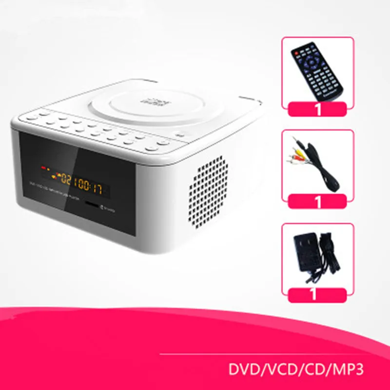 Портативный DVD VCD CD tf карта U диск MP3 плеер повторитель диска обучающая машина bluetooth