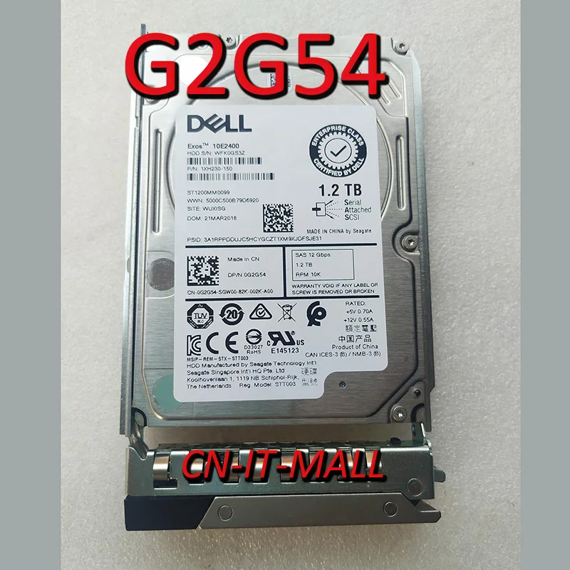 Жесткий диск для сервера Seagate ST1200MM0099 2 5 дюйма SAS 12 1 10K G2G54 ГБ/сек. ТБ | Компьютеры и