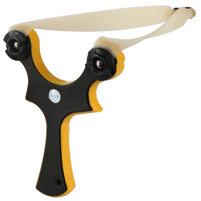 

Slingshot Outside Sticking Bow Flat Skin Circle Skin Bow Dual-Head Slingshot Bow Competitive Bow Crossbow Hunting