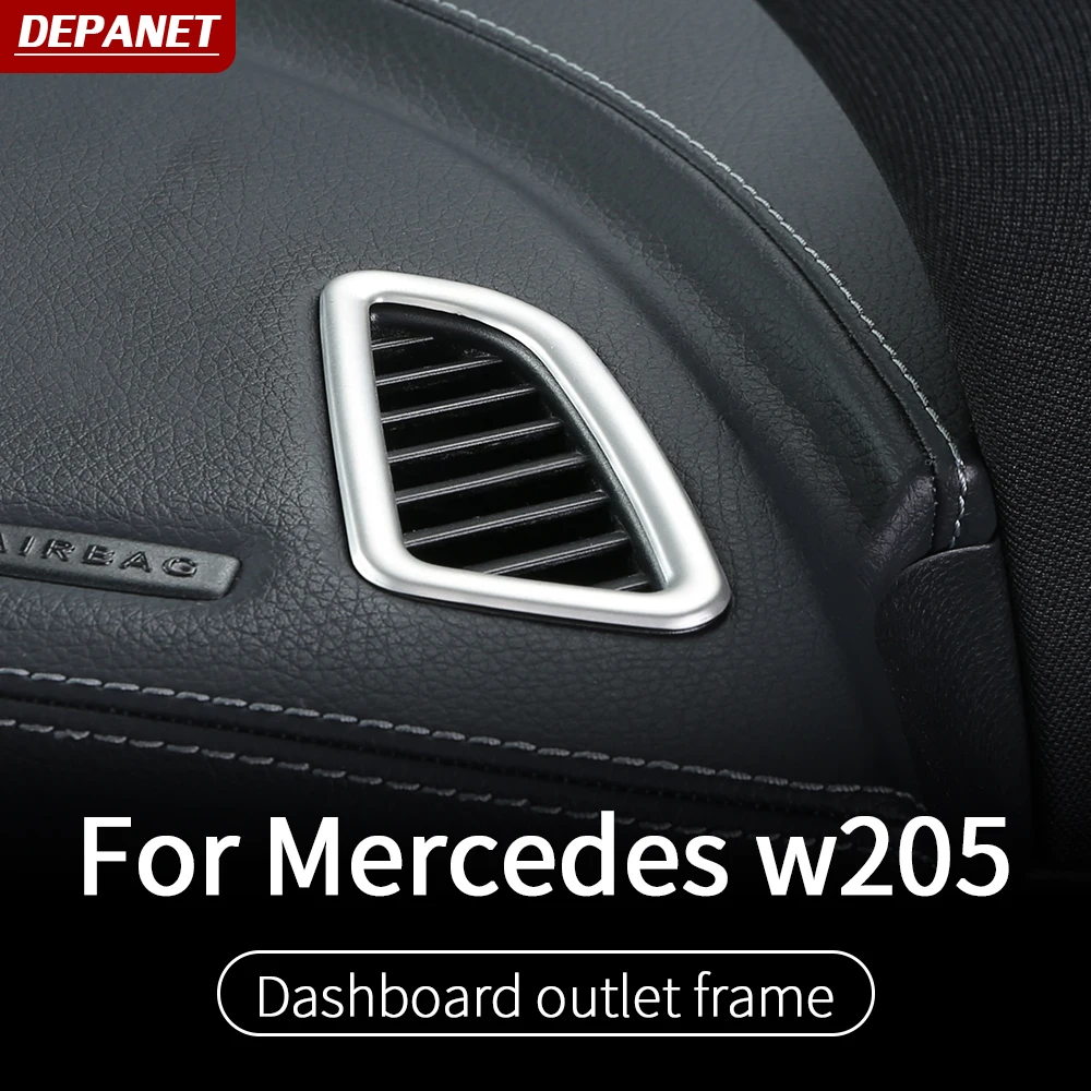 Выход воздуха из прибора отделка для Mercedes w205 amg coupe c205 c260 c300 c200 mercedes c class аксессуары