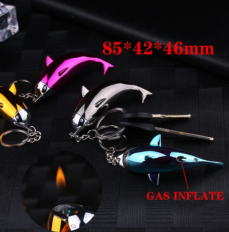1 шт. креативная газовая надувная Зажигалка индивидуальная металлическая модель