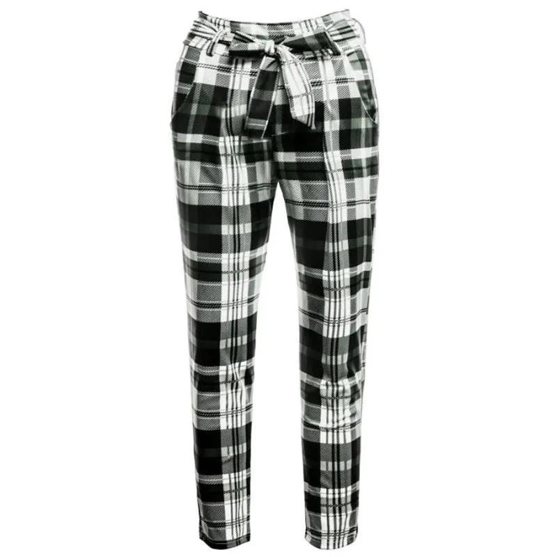 2019 осенние женские брюки-карандаш однотонные повседневные свободные прямого