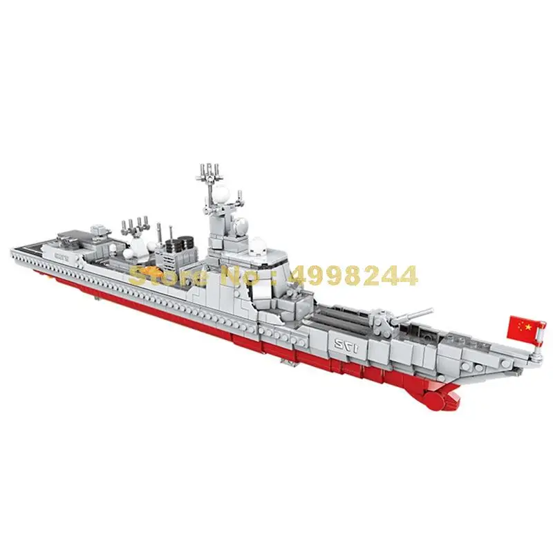  1359pcs military navy missile destroyer battleship warship building blocks Bricks Toy | Игрушки и хобби