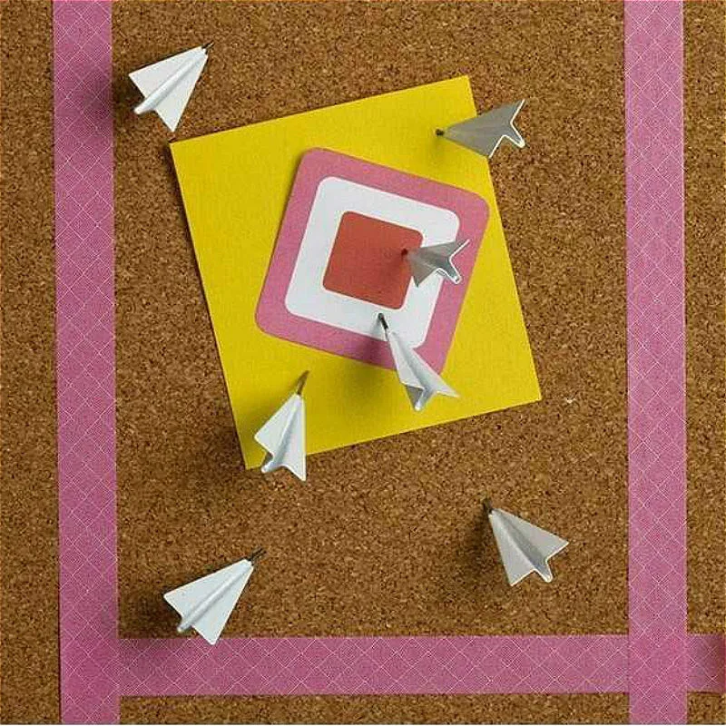 3D самолёт штифт Доска сообщения наклейка Живопись ногтей пробка Кнопка самолета