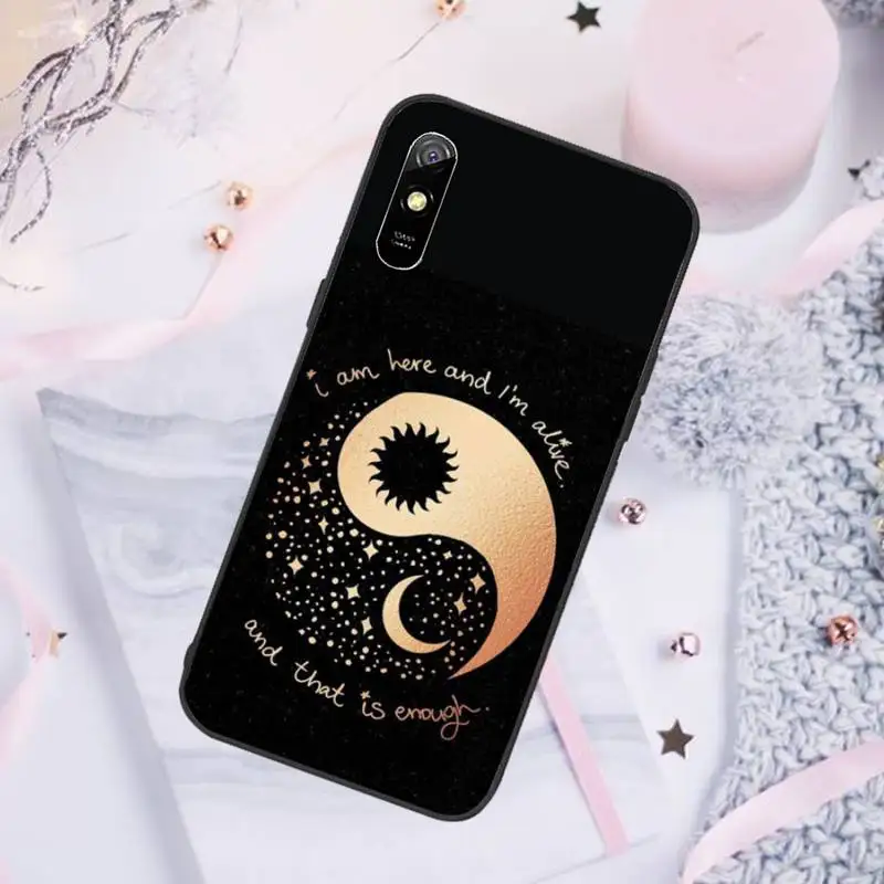 

Eight Diagrams Taiji Yin Yang Phone Cases For Xiaomi Mi Redmi Note 7 8 9 pro 8T 9T 9S 9A 10 Lite pro