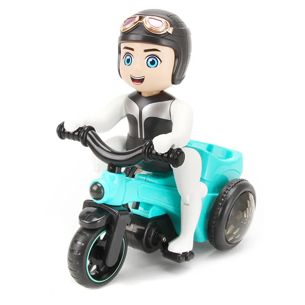 

Детский трюковый Электрический трехколесный велосипед, заряжаемый игрушечный автомобиль с световыми эффектами, вращающийся супер трюк M09