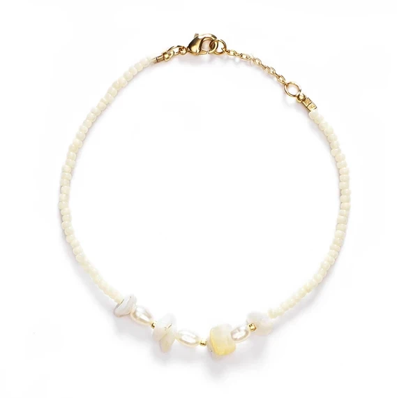 Pulseras mujer moda повязка на руку vsco девушка жемчужный браслет забавный браслет богемные Бохо Пресной воды Жемчужные Браслеты для женщин - Окраска металла: bracelet