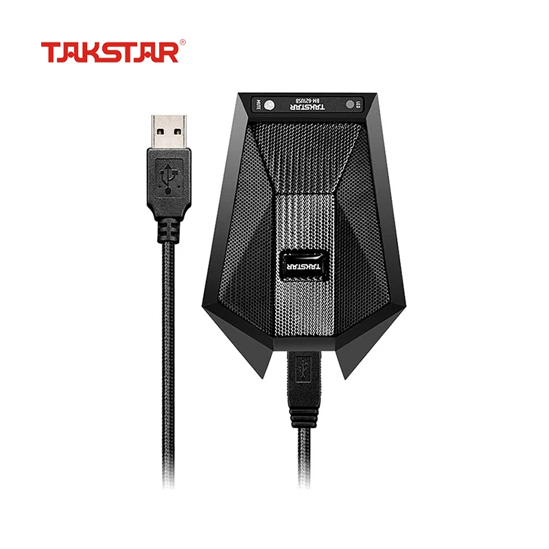 

TAKSTAR BM-621USB Boundary Condenser Microphone Drive Free Plug and Play Use for Network Live Broadcast Conference Vocal Chat