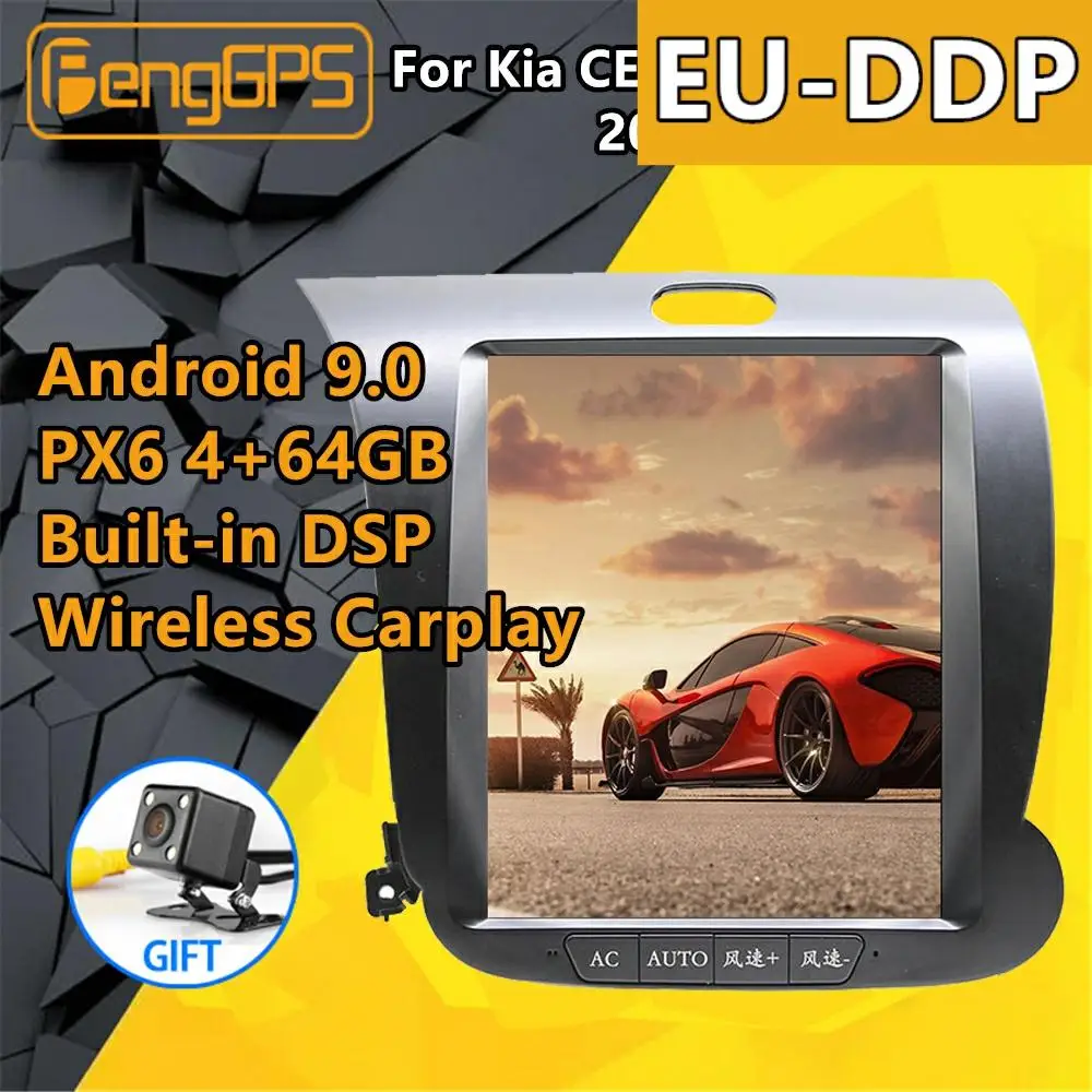 

Автомагнитола для KIA CERATO K3 FORTE 2013 - 2017 Android, мультимедийный плеер PX6 в стиле tesla, стерео, аудио, Авторадио, GPS, головка