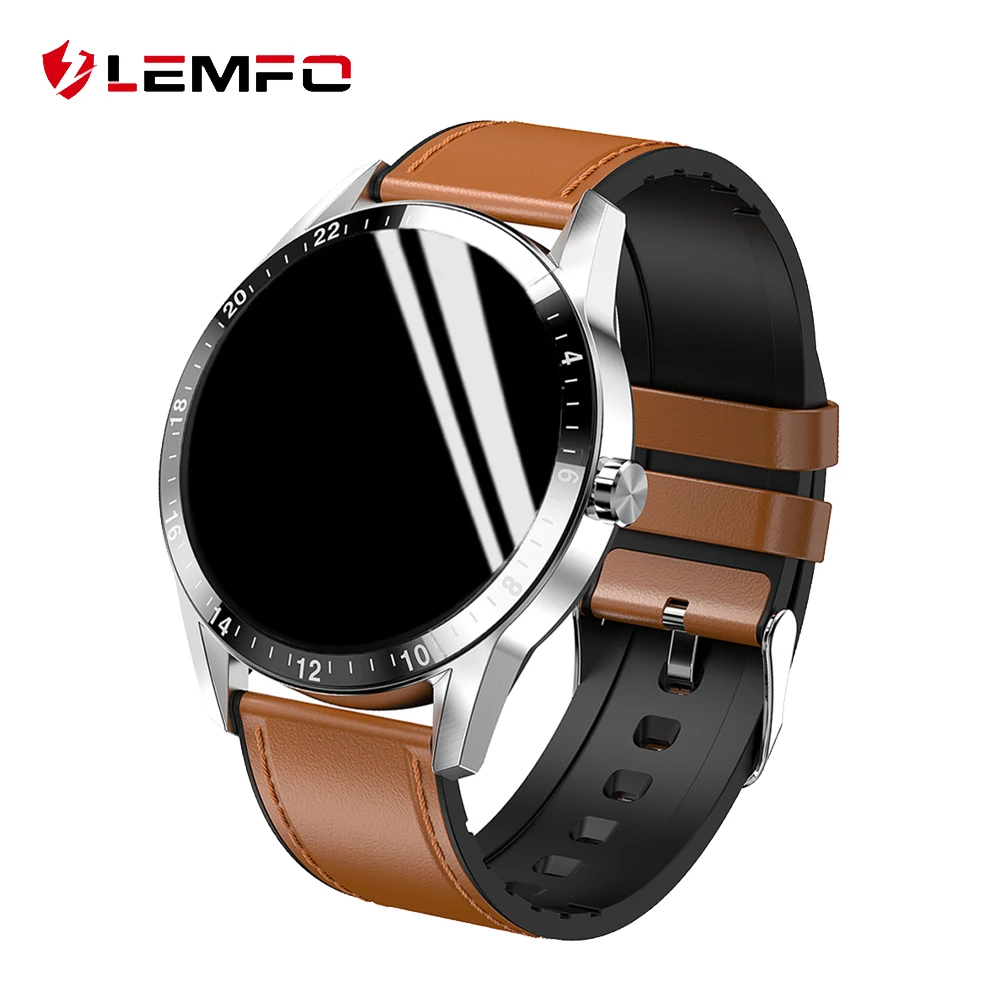 LEMFO 2021 Smartwatch Для мужчин Bluetooth наручные Смарт часы для Android IOS пользовательские