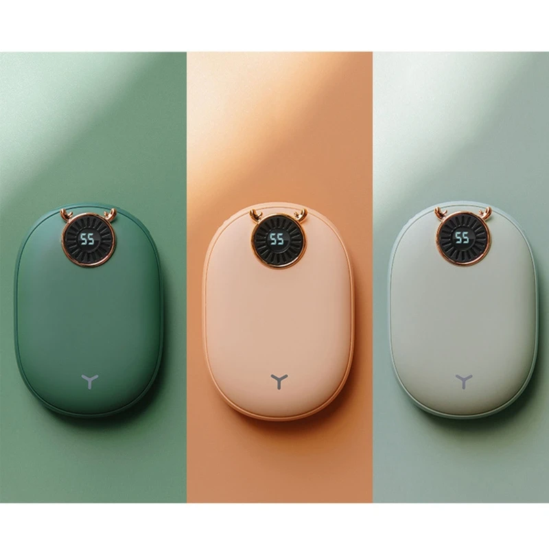 

Мини-платье с милым лосем и небольшой электрический грелка для рук Quick Charge зимние теплые зарядка через USB Мощность Портативный грелки Переза...