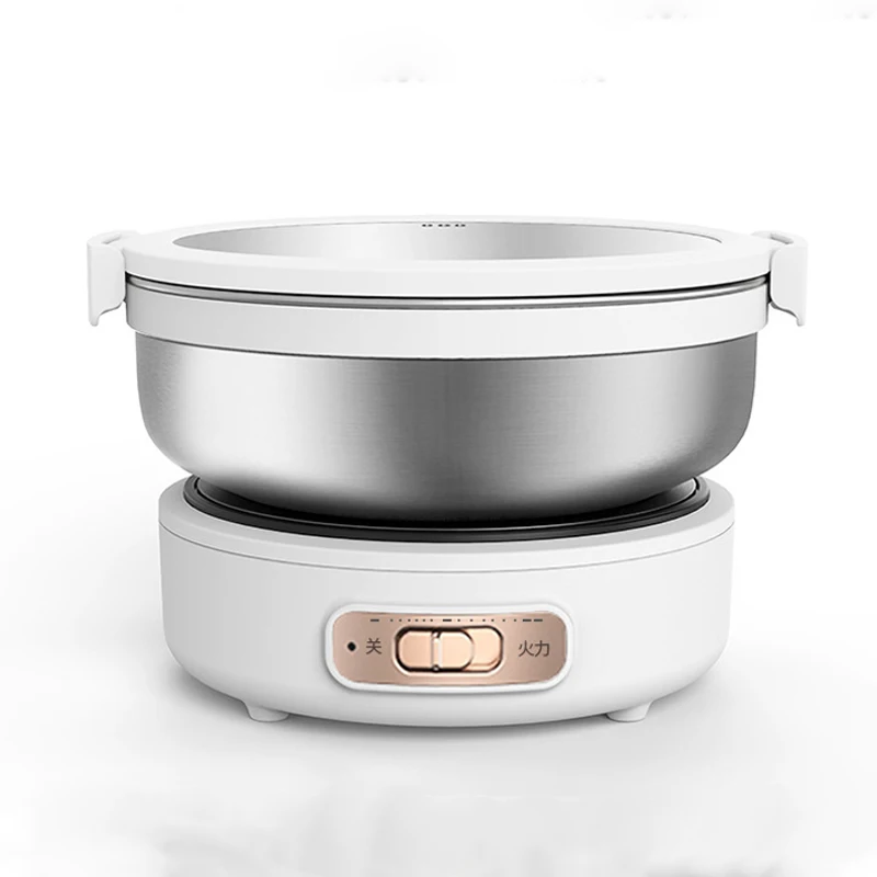 Электрический складной горшок для приготовления пищи горячий портативная