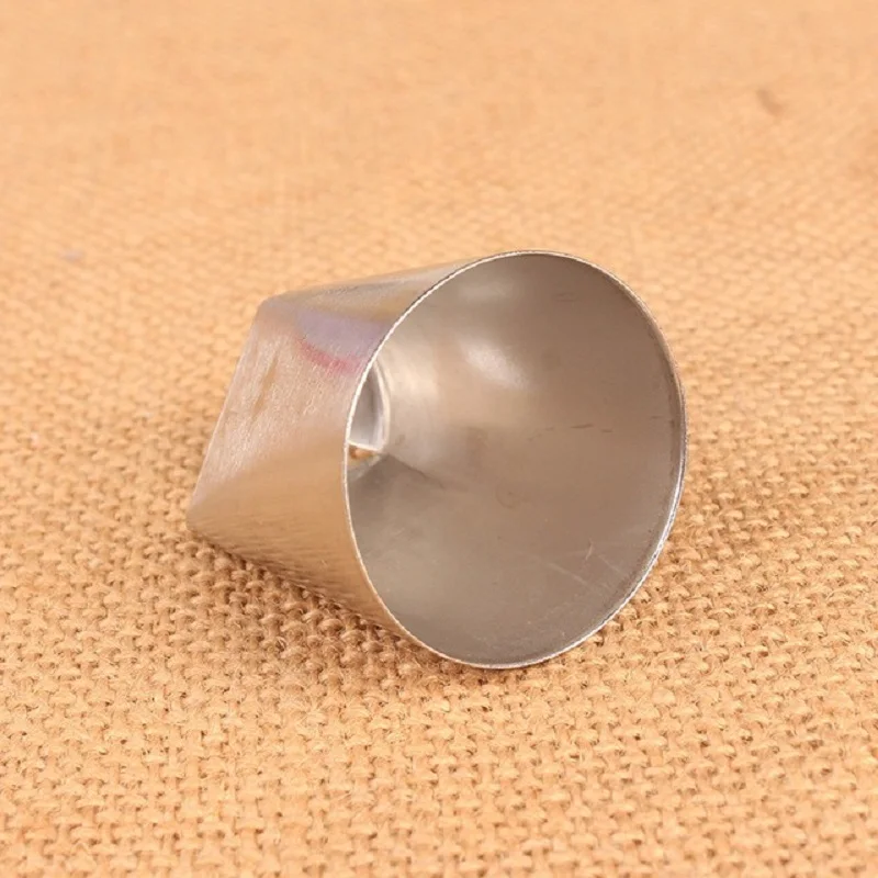 1 шт. F05 треугольная форма листьев из нержавеющей стали кремообразная глазурь