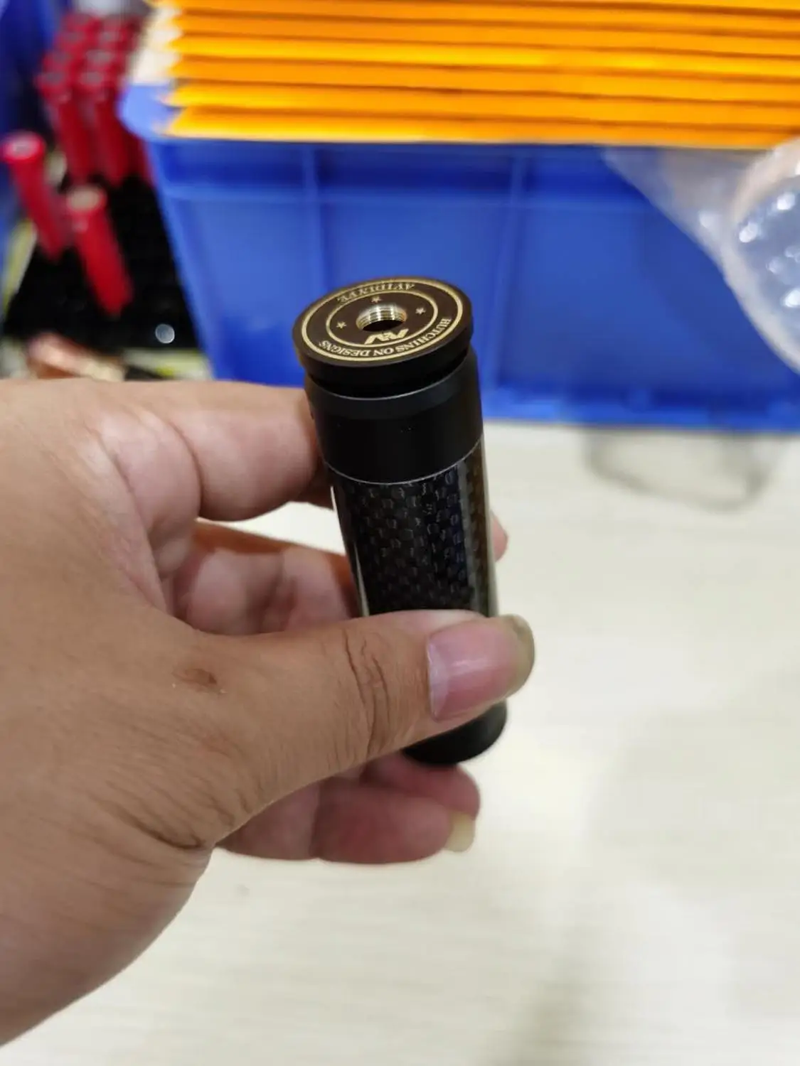 AV Twistgyre mod kit медный медно-алюминиевый Материал механический мод 18650 батарея