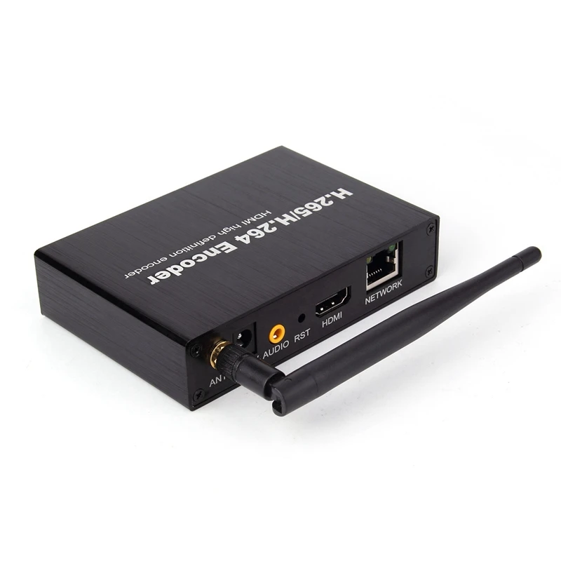 AABB-H.265 H.264 HDMI видео аудио Wifi кодировщик IPTV Rtsp Rtmp Onvif H265 для потоковая трансляция в