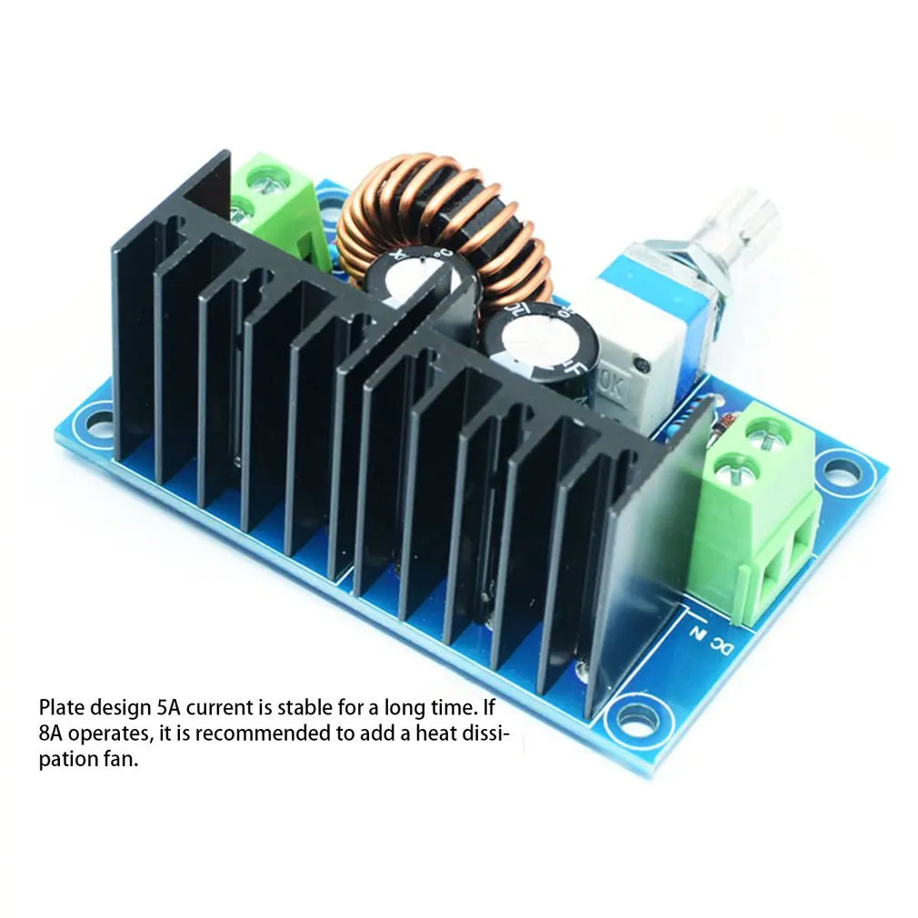 Макс 8A 200 Вт DC-DC понижающий преобразователь источник питания XL4016 ШИМ регулируемый