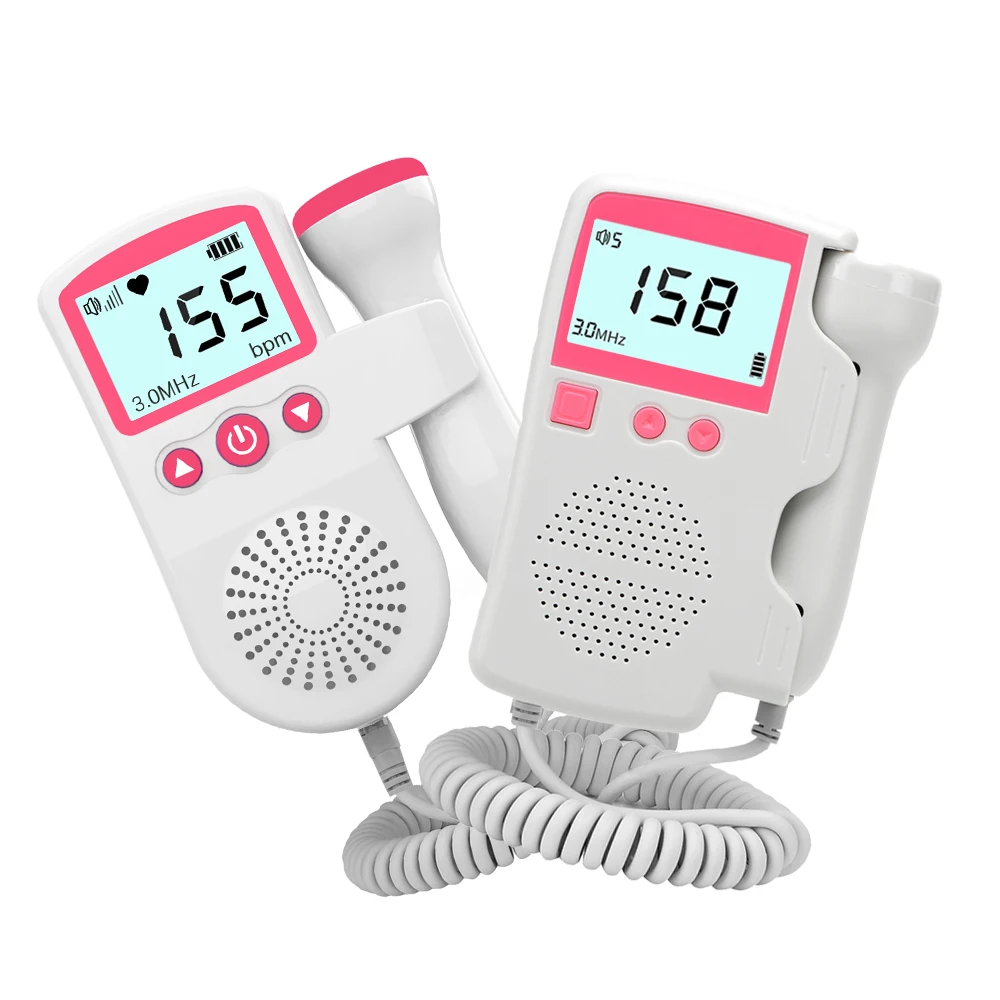 

with box VIP link Doppler Fetal Heart rate Monitor