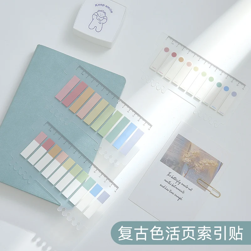 Флуоресцентная самоклеящаяся наклейка в стиле Ins для офиса и школы | Канцтовары