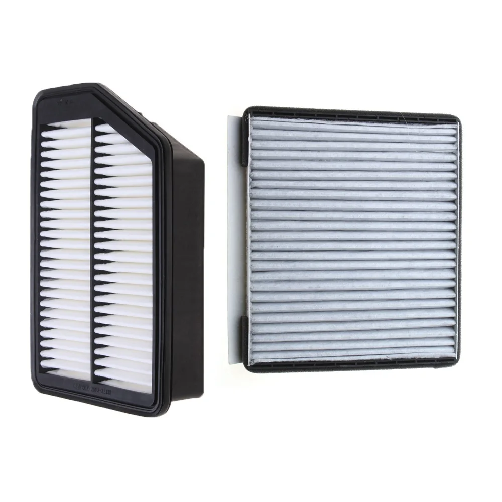 

Air Filter+cabin Filter 2 Pcs For Hyundai Avante Md 2013-2015 1.6l 1.6mt 1.6at Model Car Filter Oem 281133x000,97133-2h000