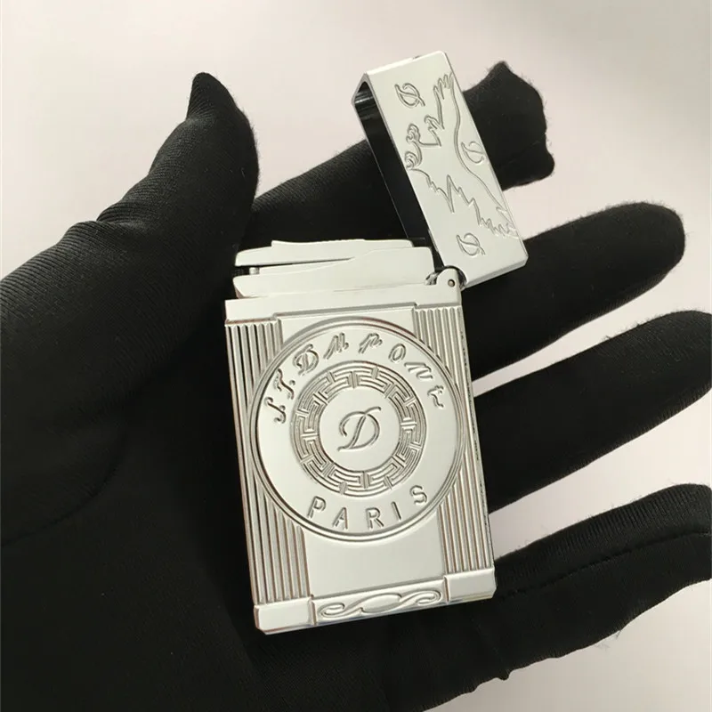 Газовая ветрозащитная Зажигалка Dupont для прикуривателя с ярким звуком! Новинка