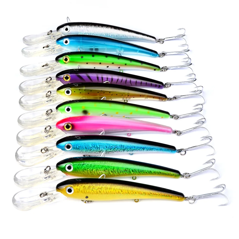 20CM Glossy Lures Minnow Fishing Lures 41G Plastic Hard Lures With Gift Accessories enlarge