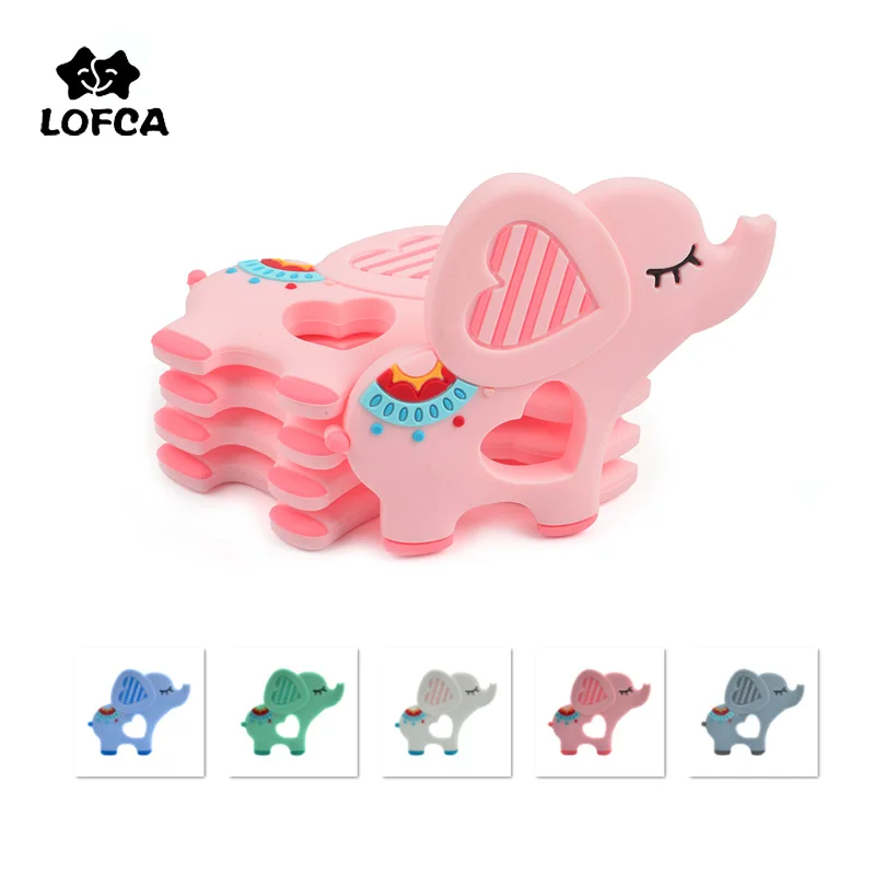 LOFCA 1 шт. детский Прорезыватель для зубов новинка слон игрушка грызуния Пищевая