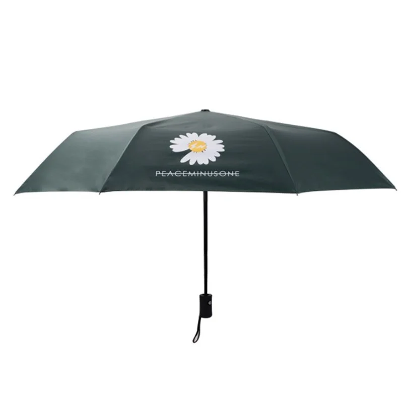 

Umbrella Rain Gear Fully Automatic Multi-Style Small Daisy Foldable Fresh Style Sunscreen and UV Protection Windproof Umbrella