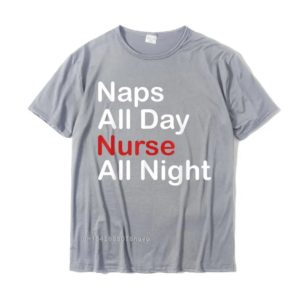 Забавная футболка с надписью Naps на весь день медсестра всю ночь дешевая мужская