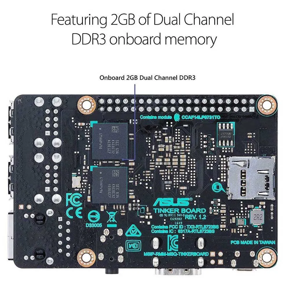 DDR3 процессор Материнская плата замена Ethernet 2 Гб RK3288 компактный четырехъядерный