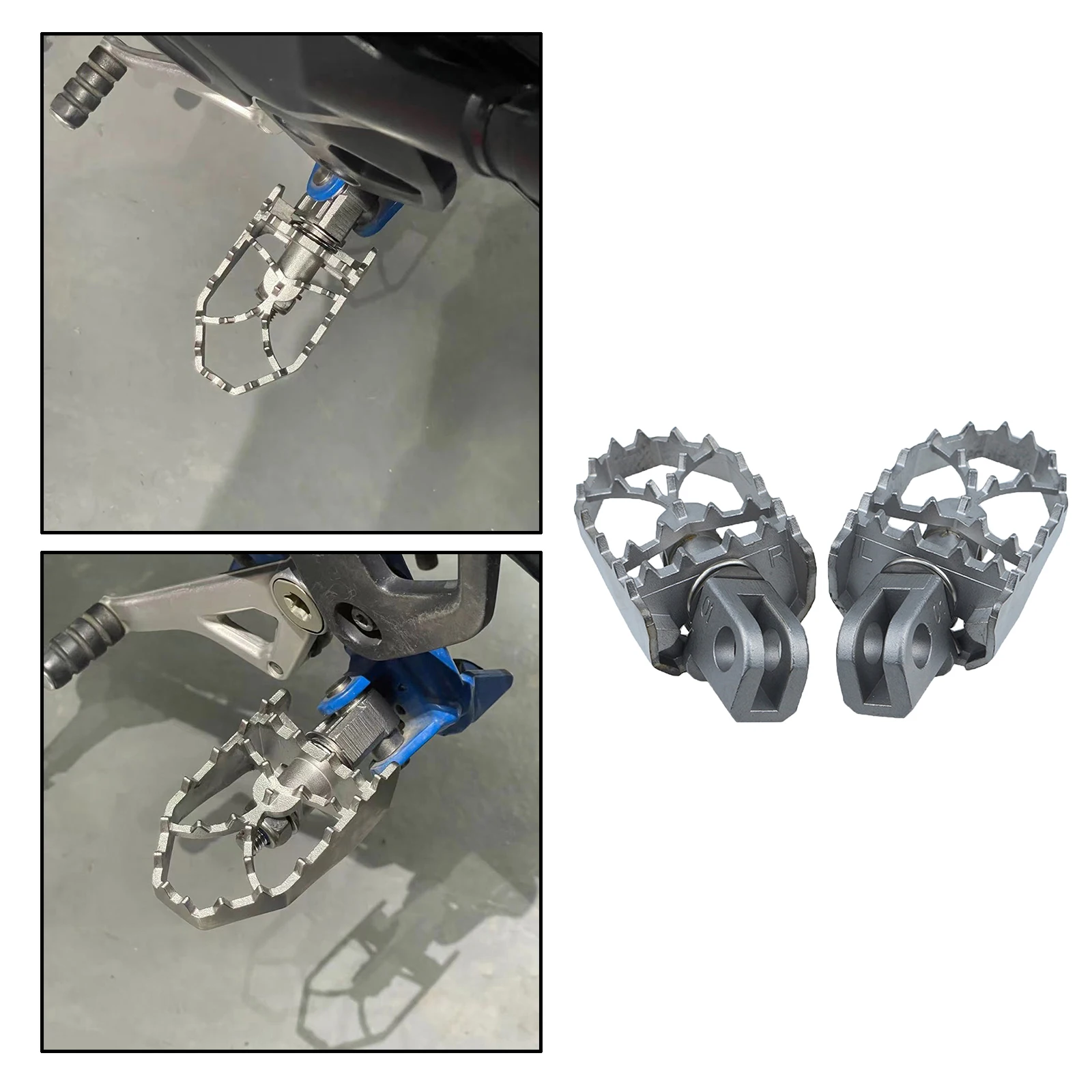 

Front Footrests Foot Peg fits for KAWASAKI 650 2007-2021, Professional