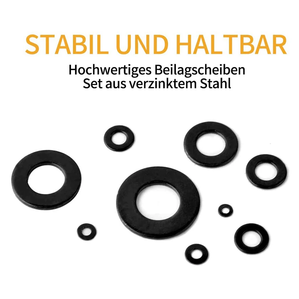 500 шт. пластиковые шайбы резиновые плоские нейлоновые не требующие коррозии для