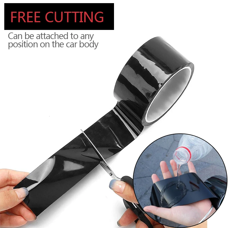 Автомобильная наклейка Защитная пленка для порога двери автомобиля стикер